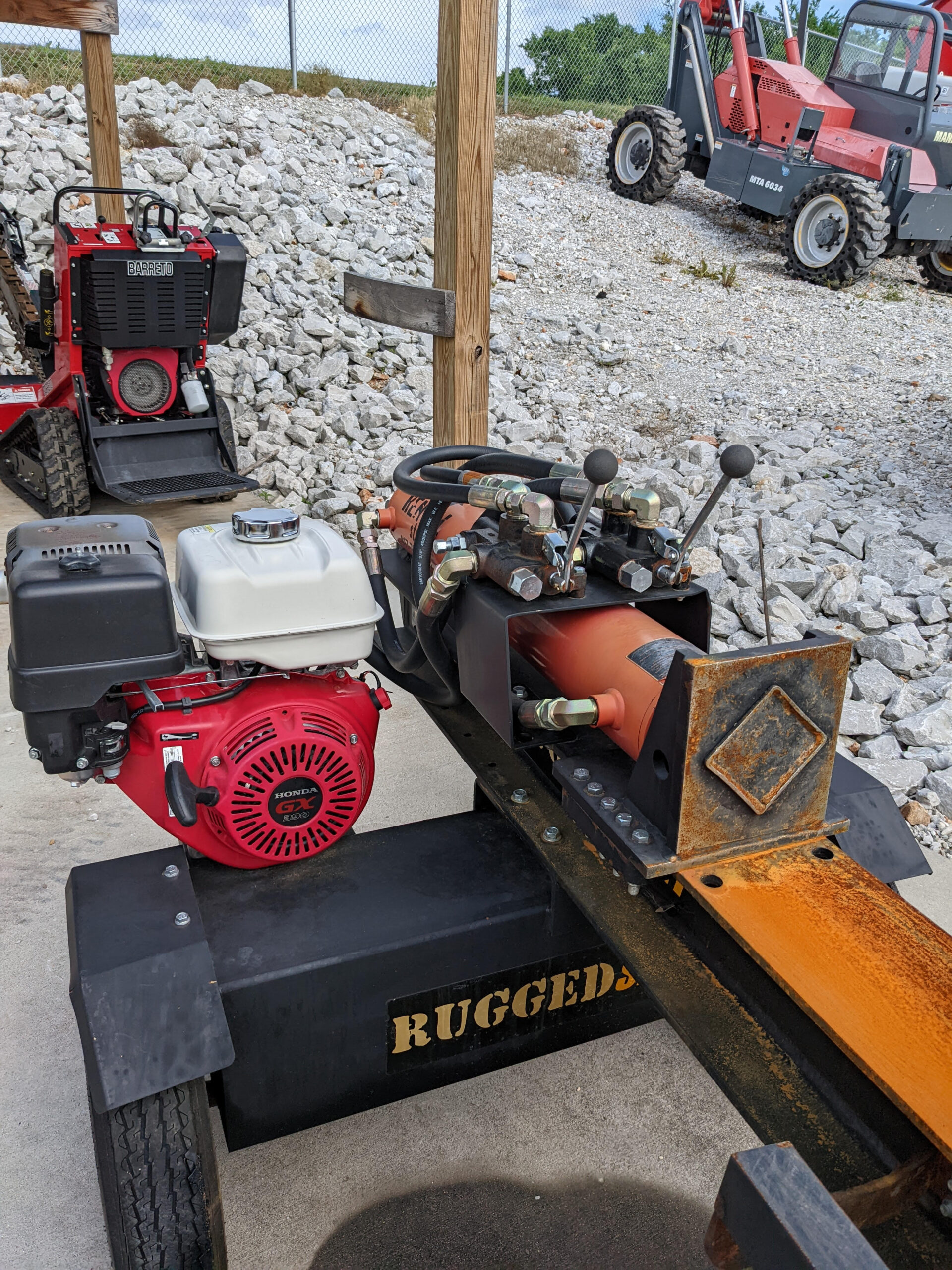 Rugged 37 Ton Log Splitter The Rental Store