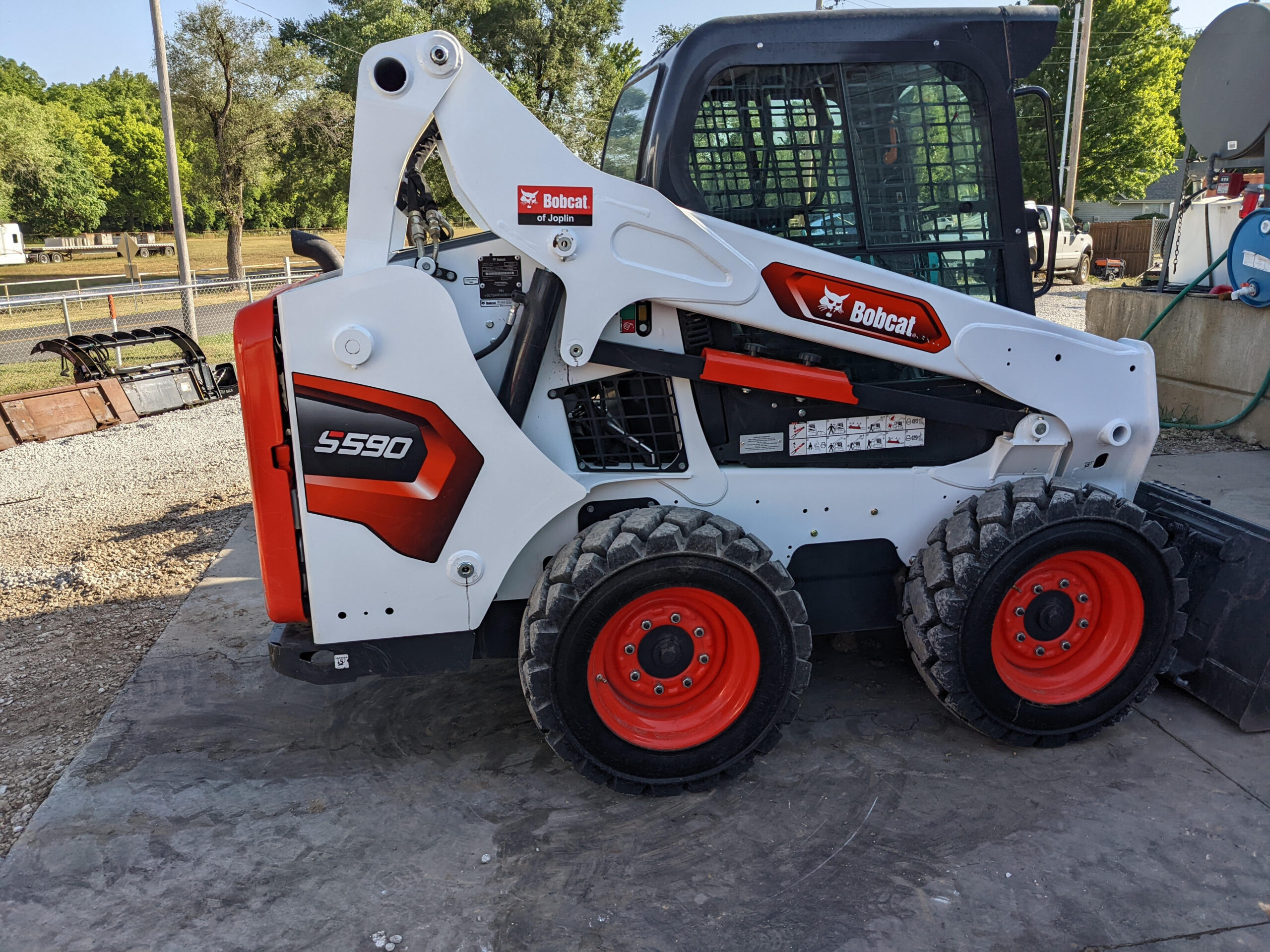 Bobcat S590 Tire Skid Steer The Rental Store